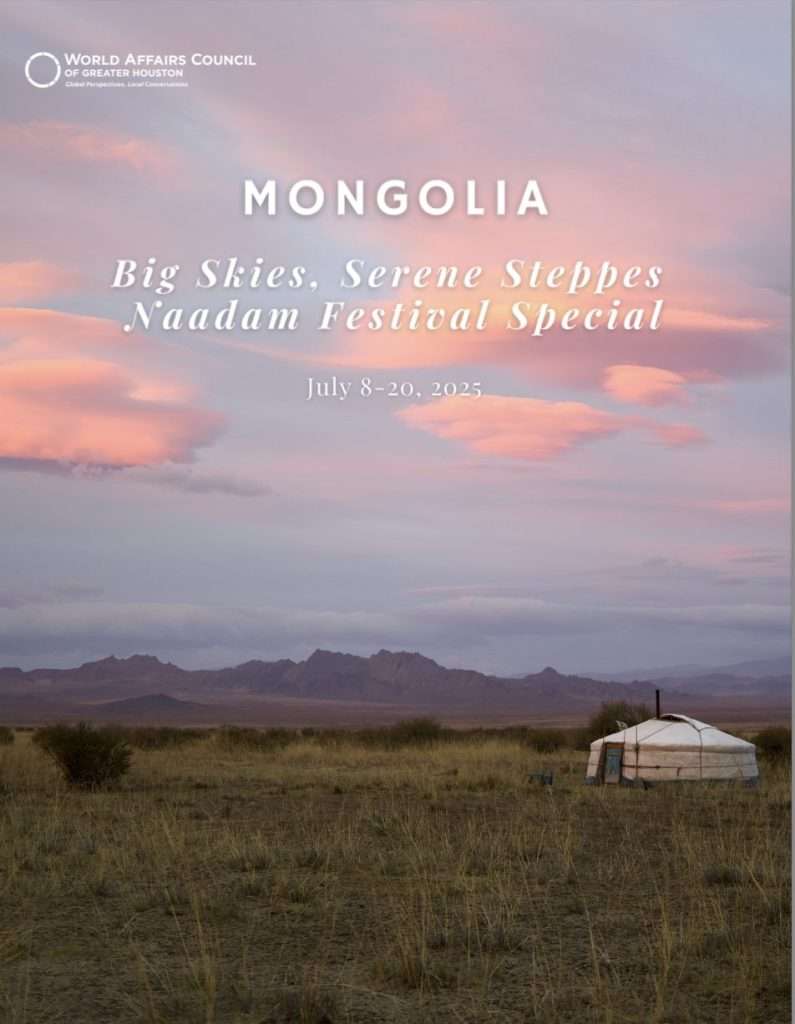 Mongolia Big Skies, Serene Steppes Naadam Festival Special July 8-20,2025
